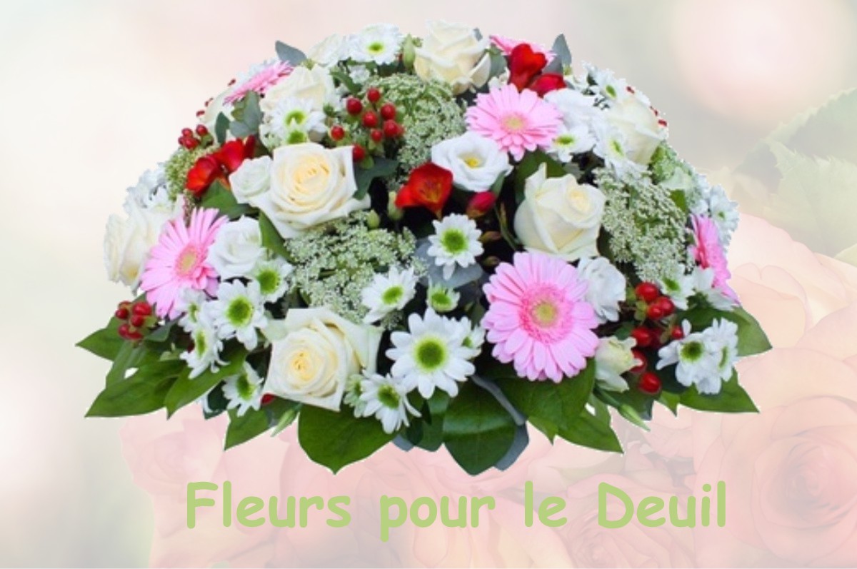 fleurs deuil MELLEROY